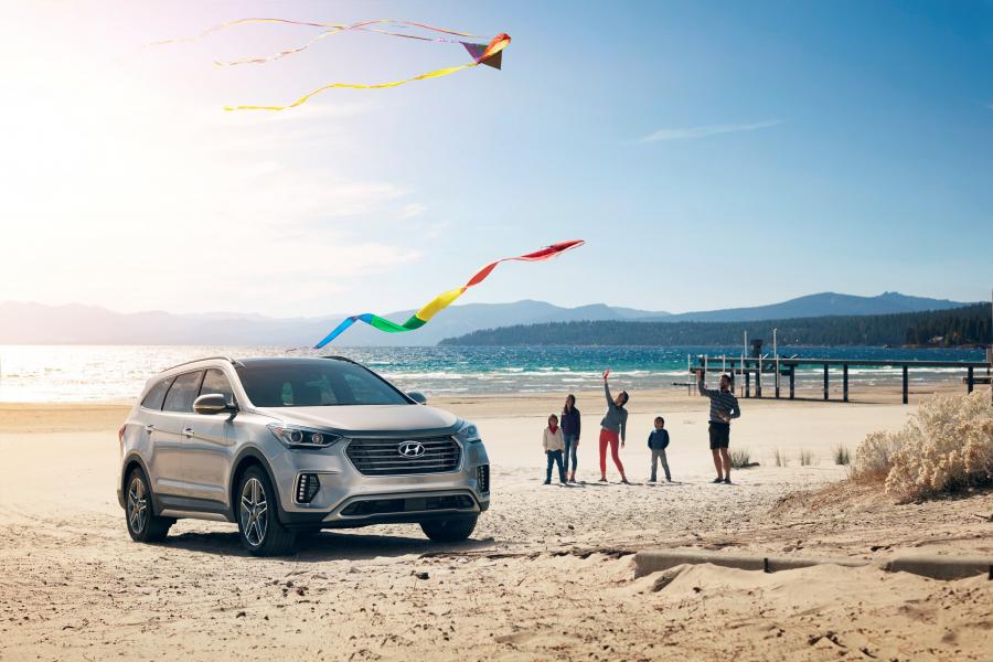  Hyundai Santa Fe 2016 года  (US) (фото 8 из 23)